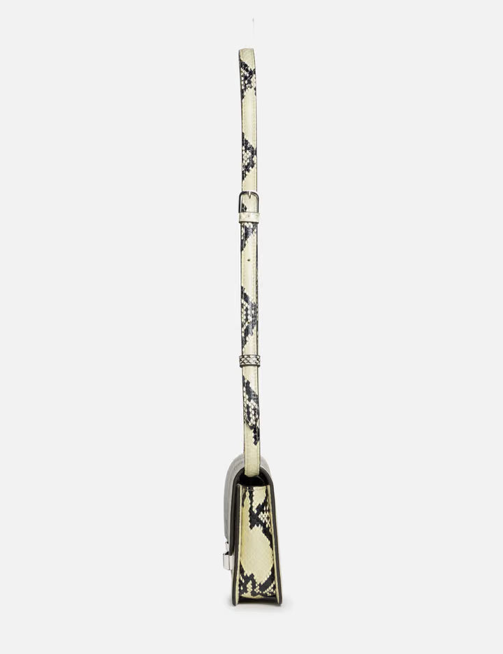 T-Lock Python-Embossed Crossbody