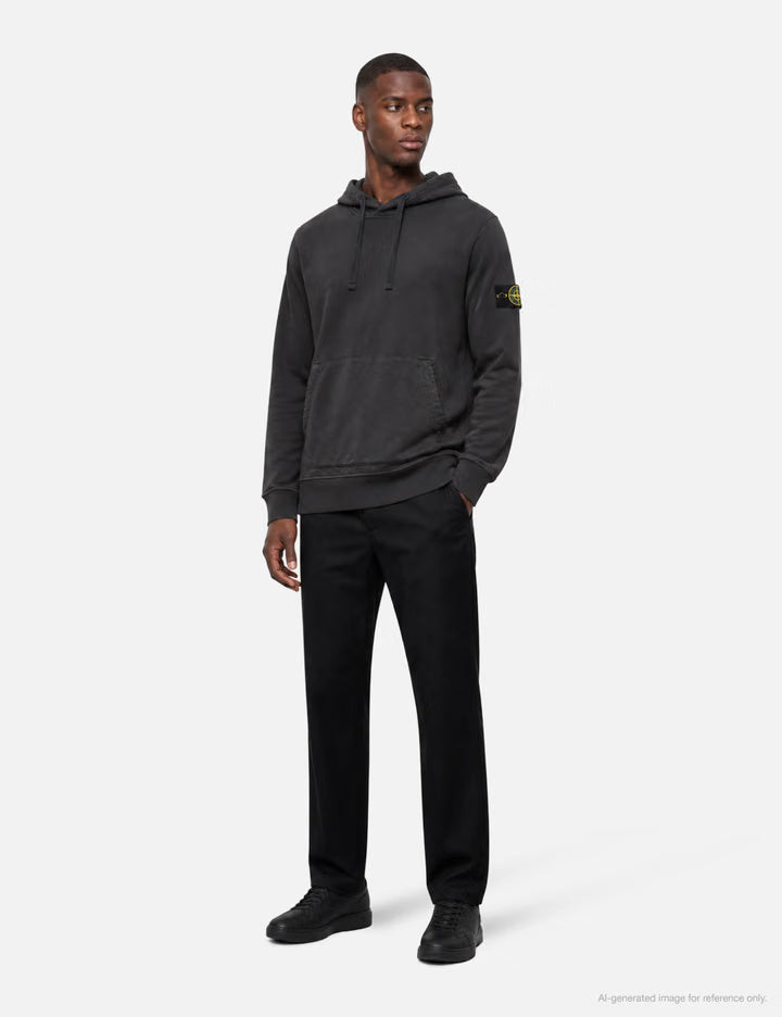 Organic Cotton Fleece Hooded Sweatshirt