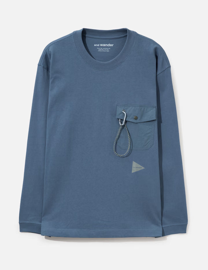 Heavy Cotton Pocket LS T