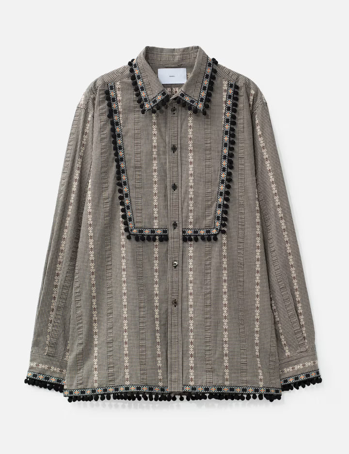 Dobby Ponpon Shirt