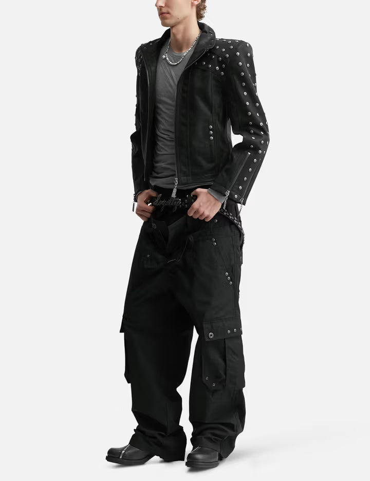 "Jotaro" PU Leather Jacket