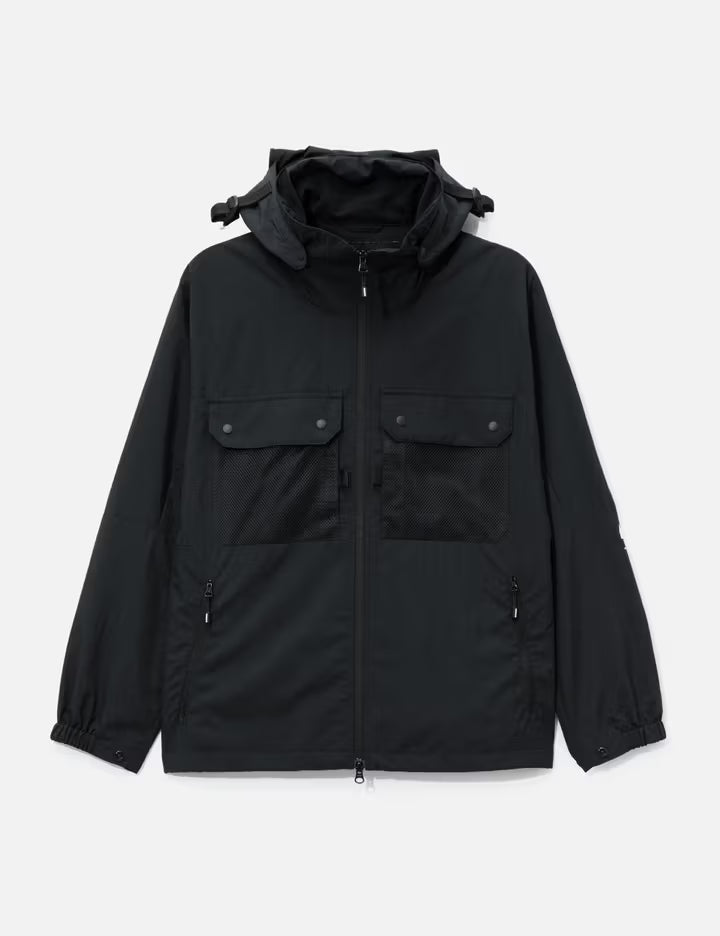 Map Detachable Hooded Jacket