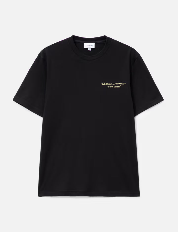 Embroidered Cotton T-Shirt