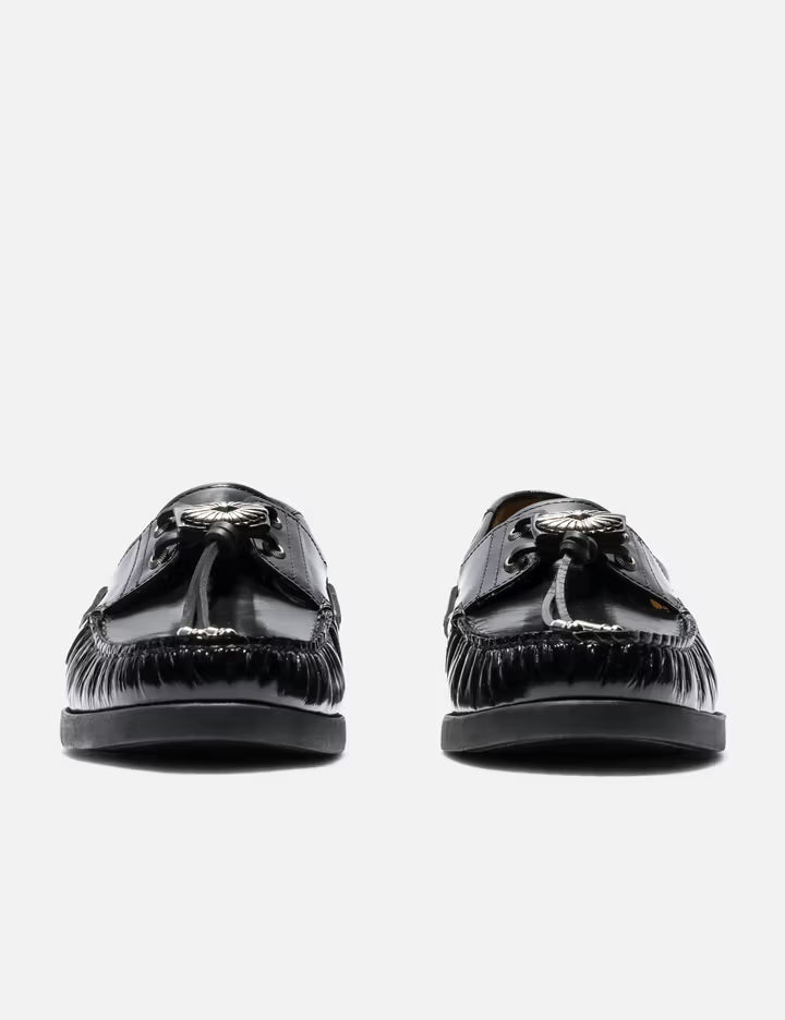 Black Leather Loafer
