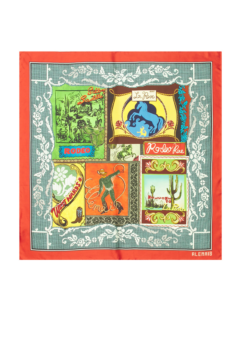 Ace Silk Scarf