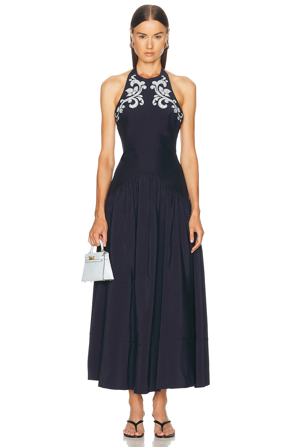 Dillon Applique Halter Gown