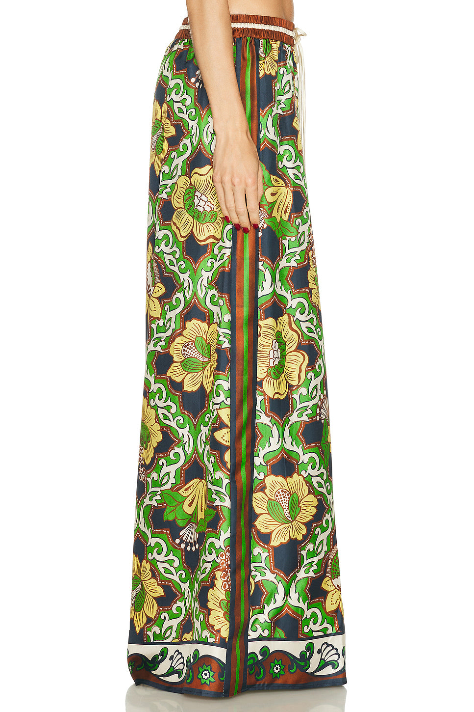 Liana Silk Palazzo Pant