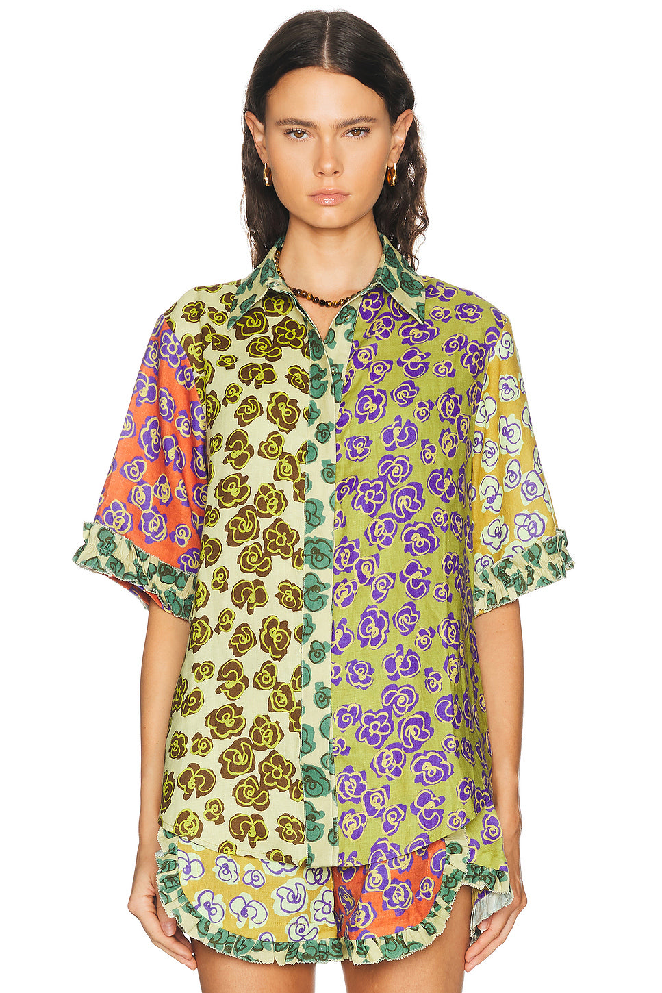Patty Spliced Shirt