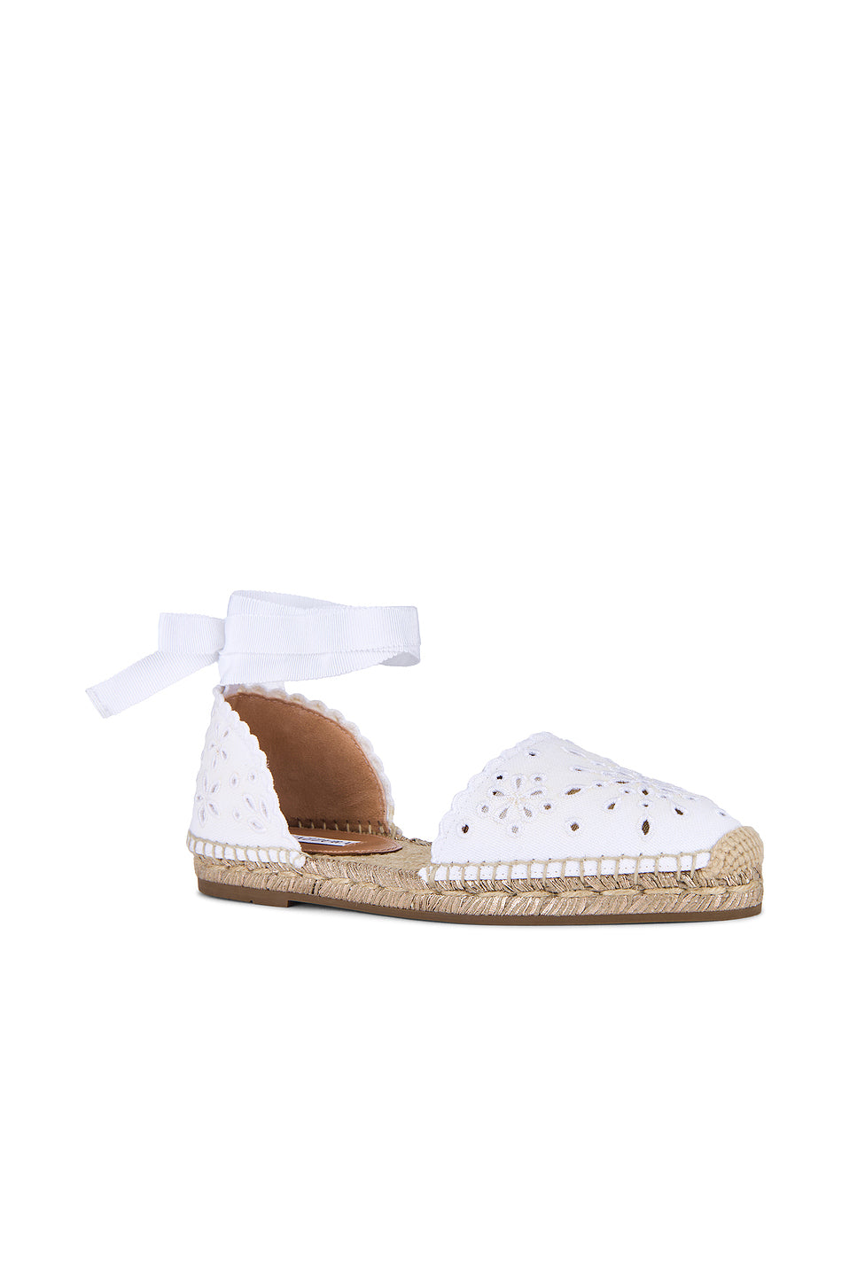 Broderie Espadrille Flat