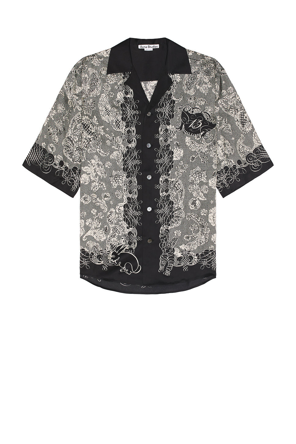 Short Sleeve Print Shirt