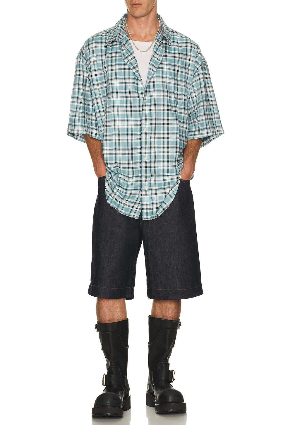 Fluid Check Flannel Midsummer Shirt