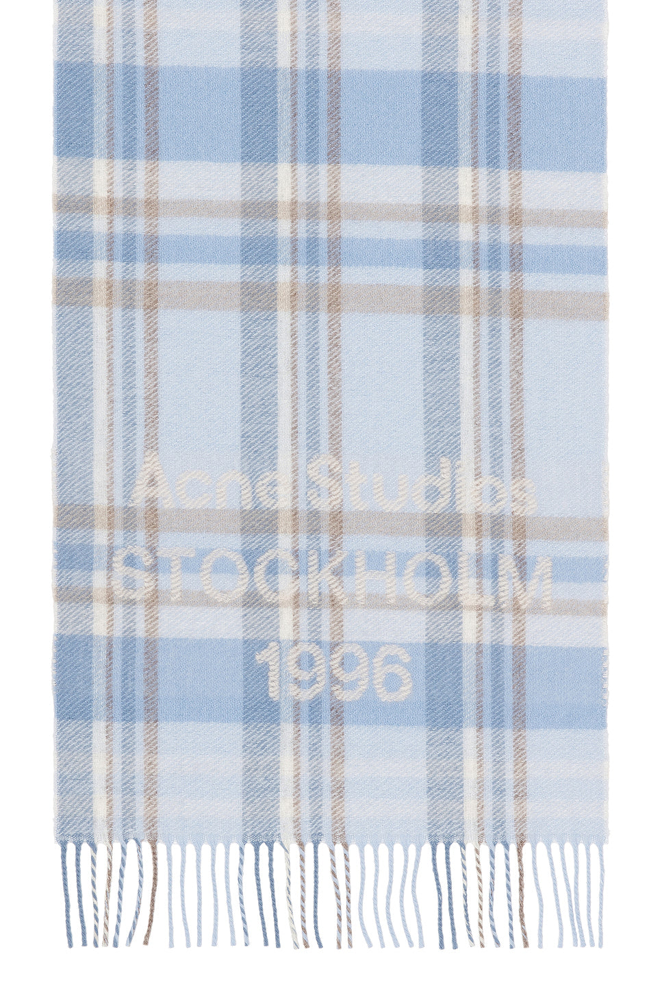 Check Jacquard Scarf