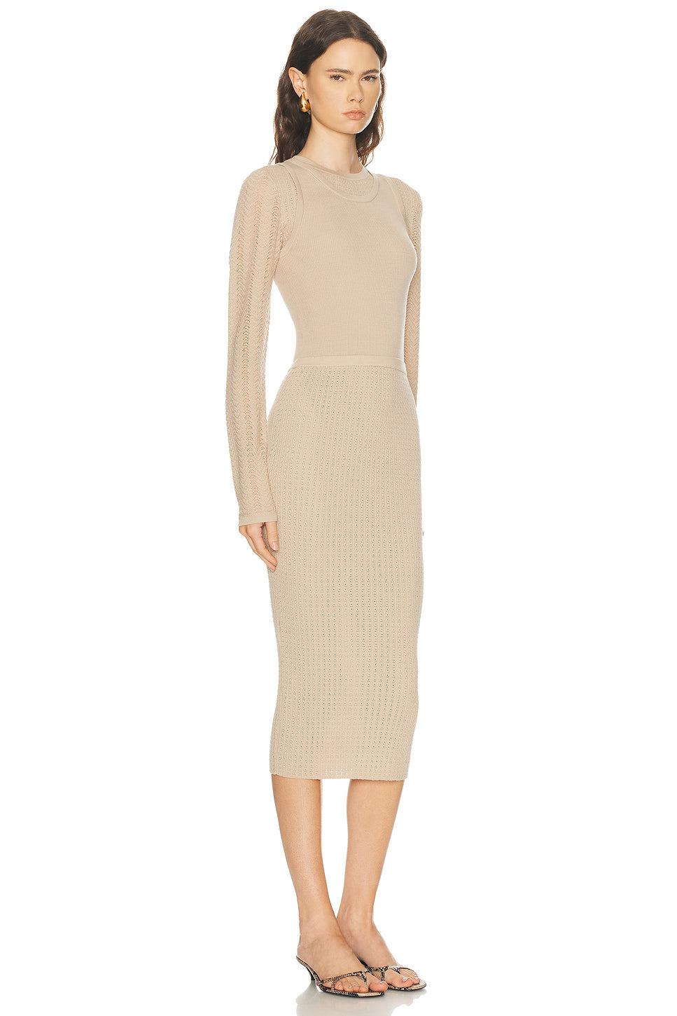 Kred Thin Rib Dress