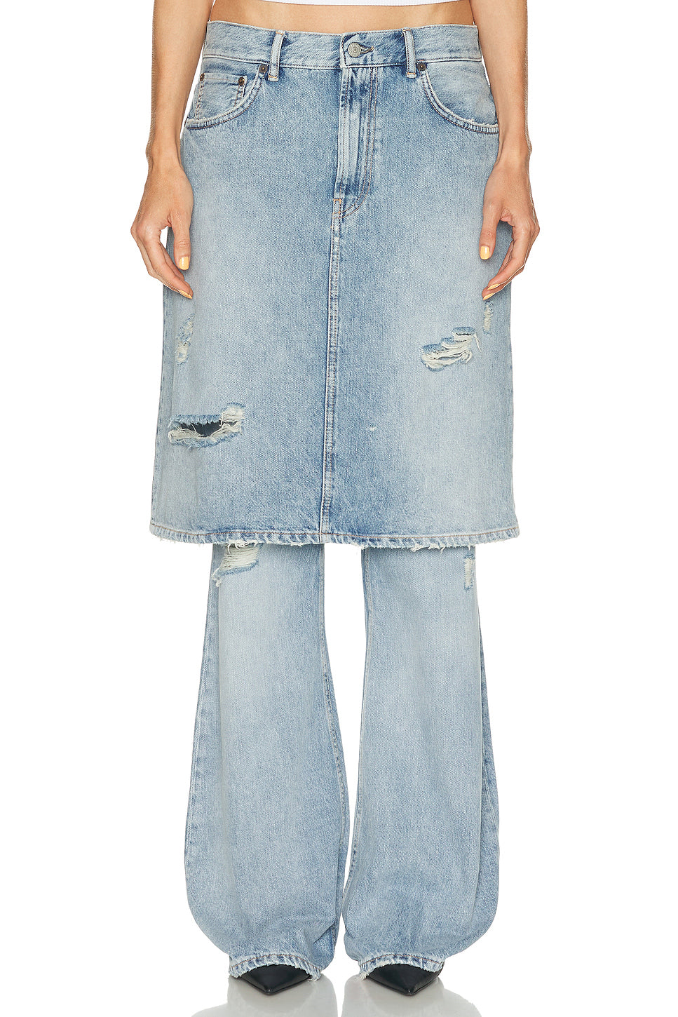 Pert Light Crow Wide Leg