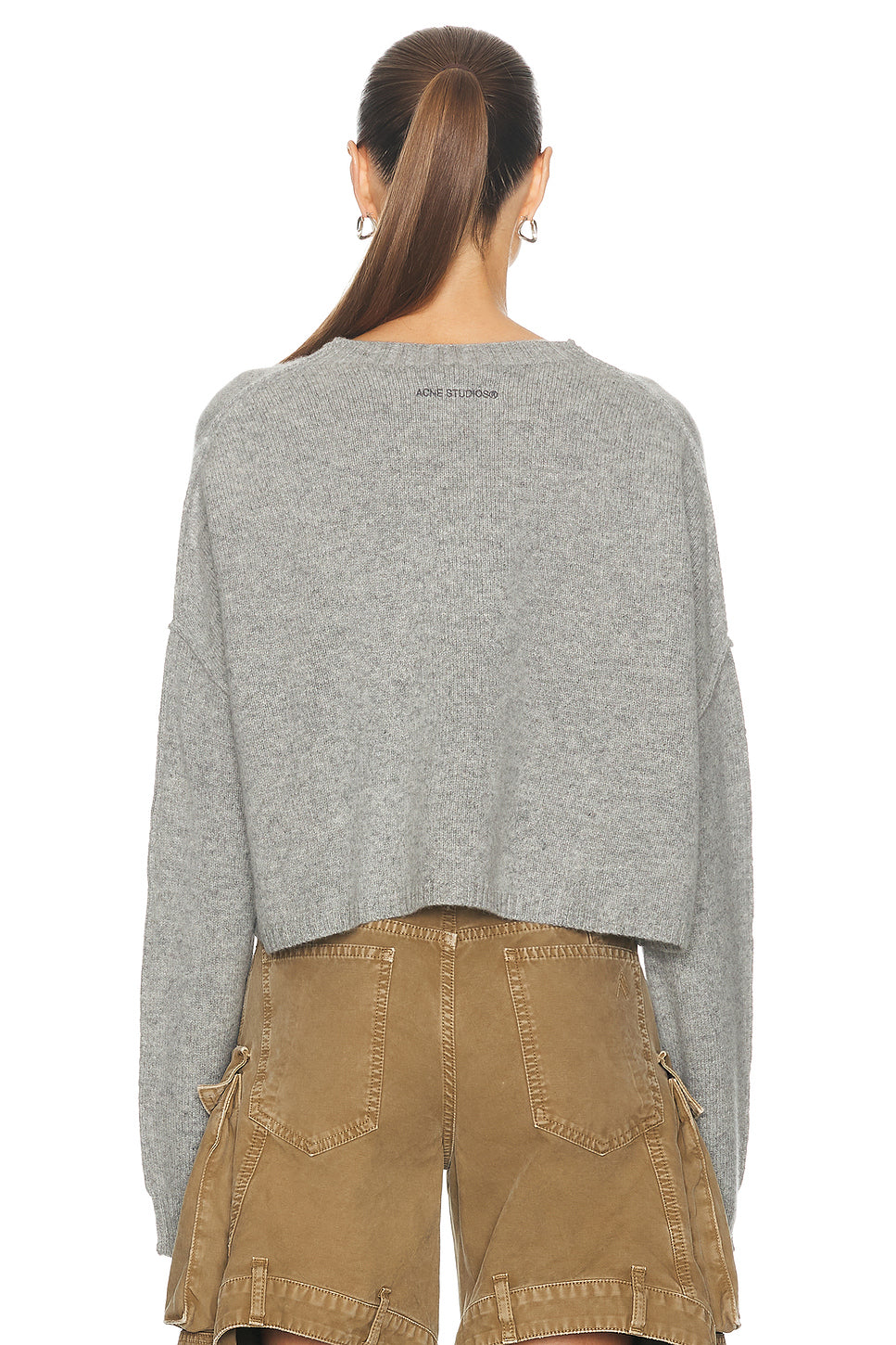 Crew Neck Crop Jumper