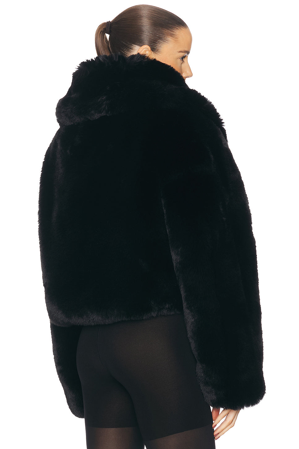 Ofox Fluffy Faux Fur Jacket