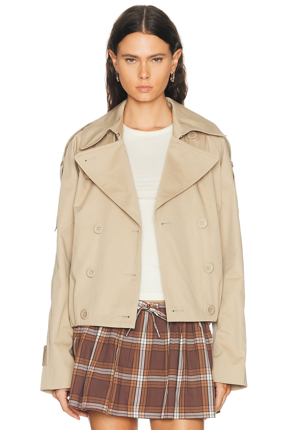 Oleo Twill Trench Jacket