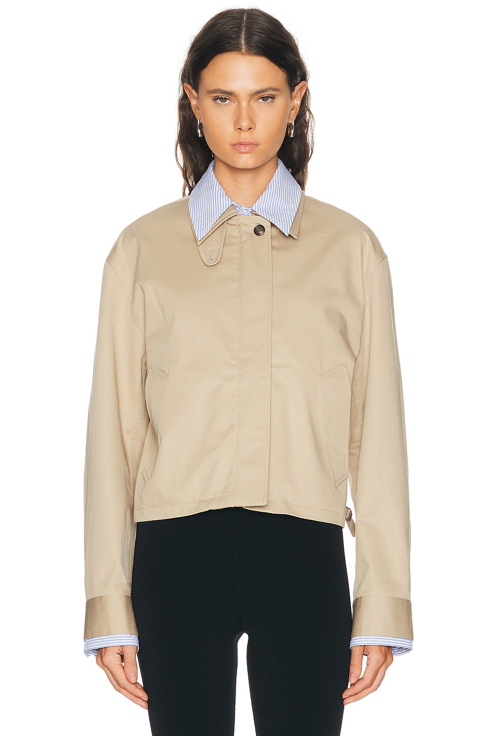 Odossa Twill Trench Jacket