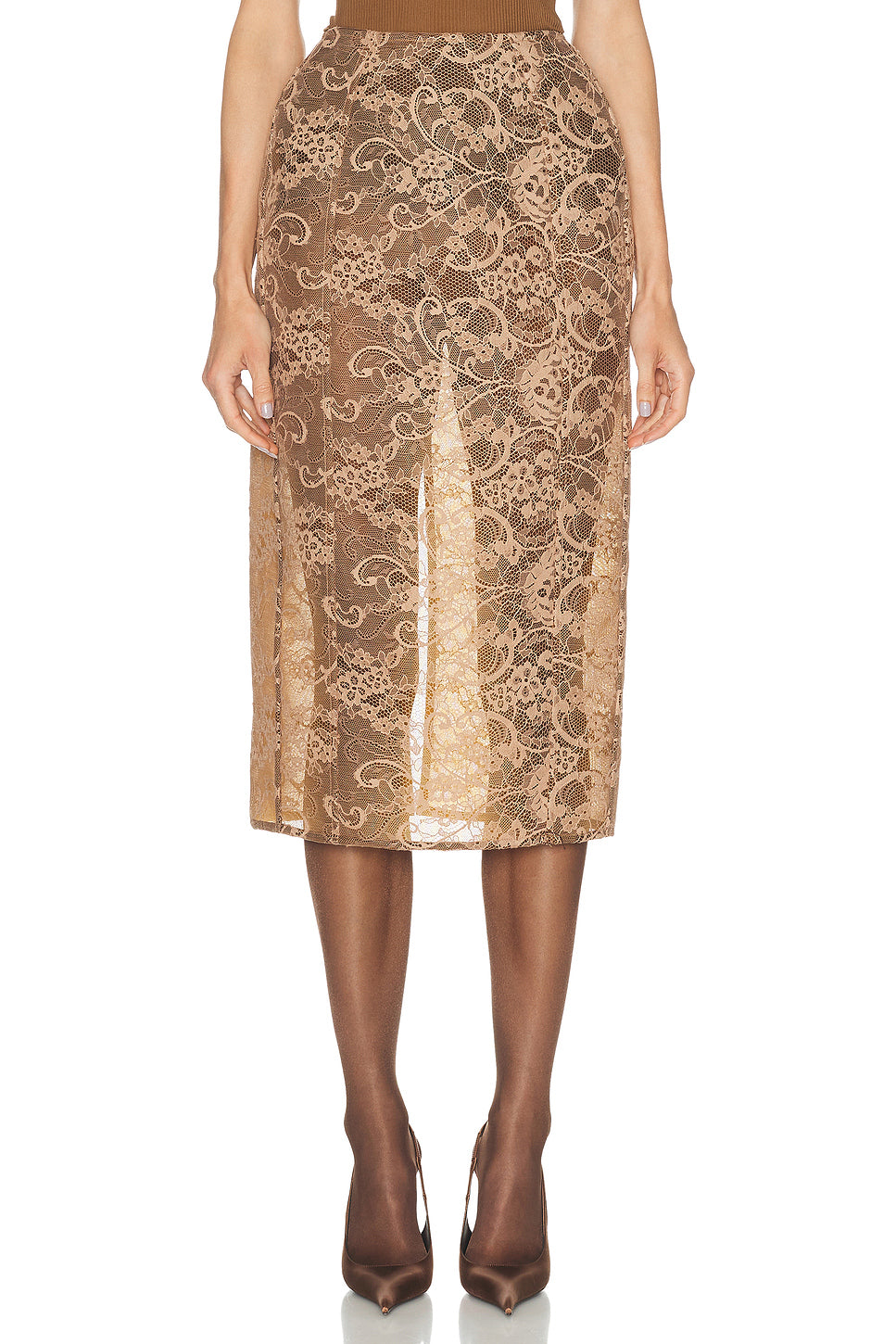 Icasso Romantic Flower Lace Skirt