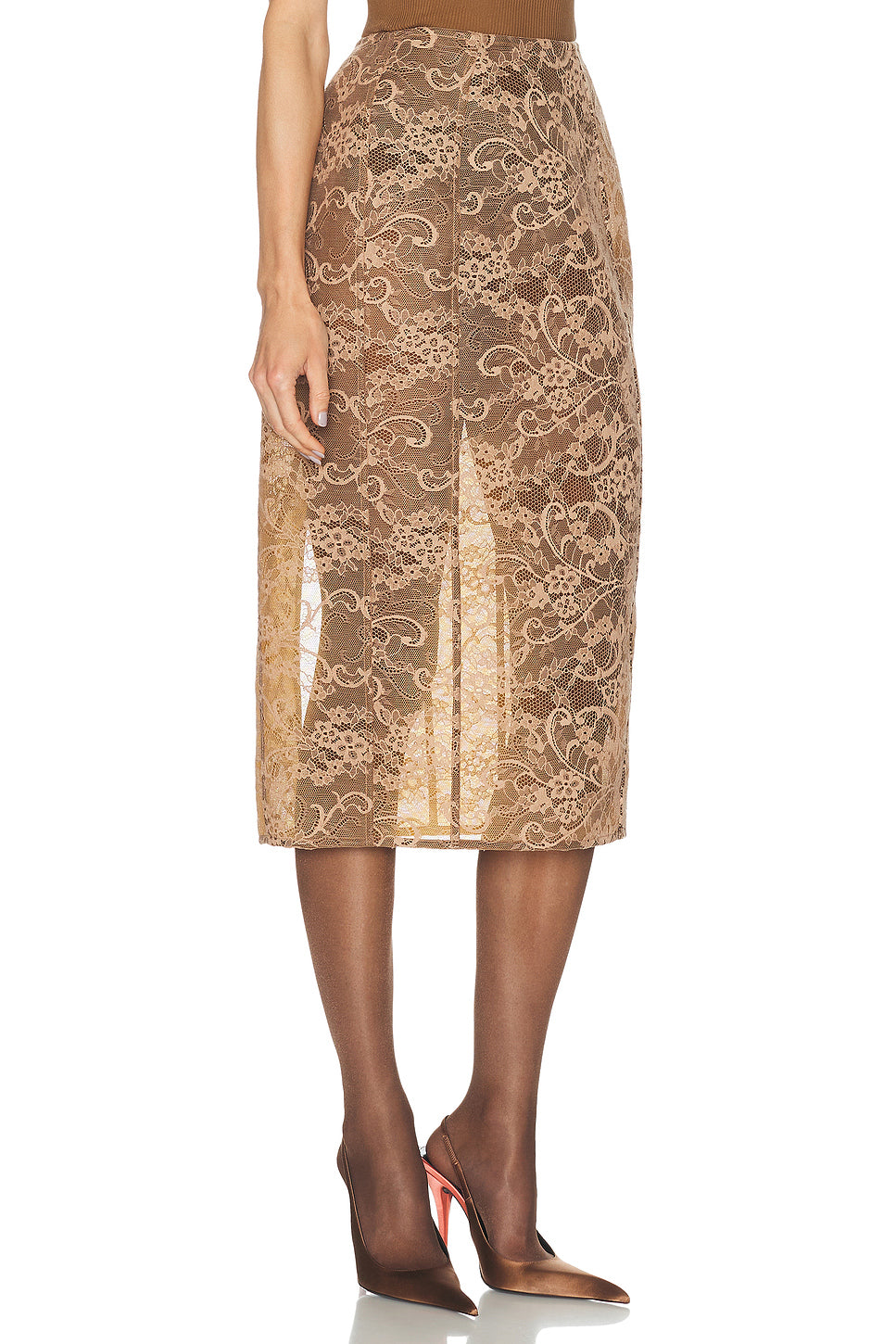 Icasso Romantic Flower Lace Skirt