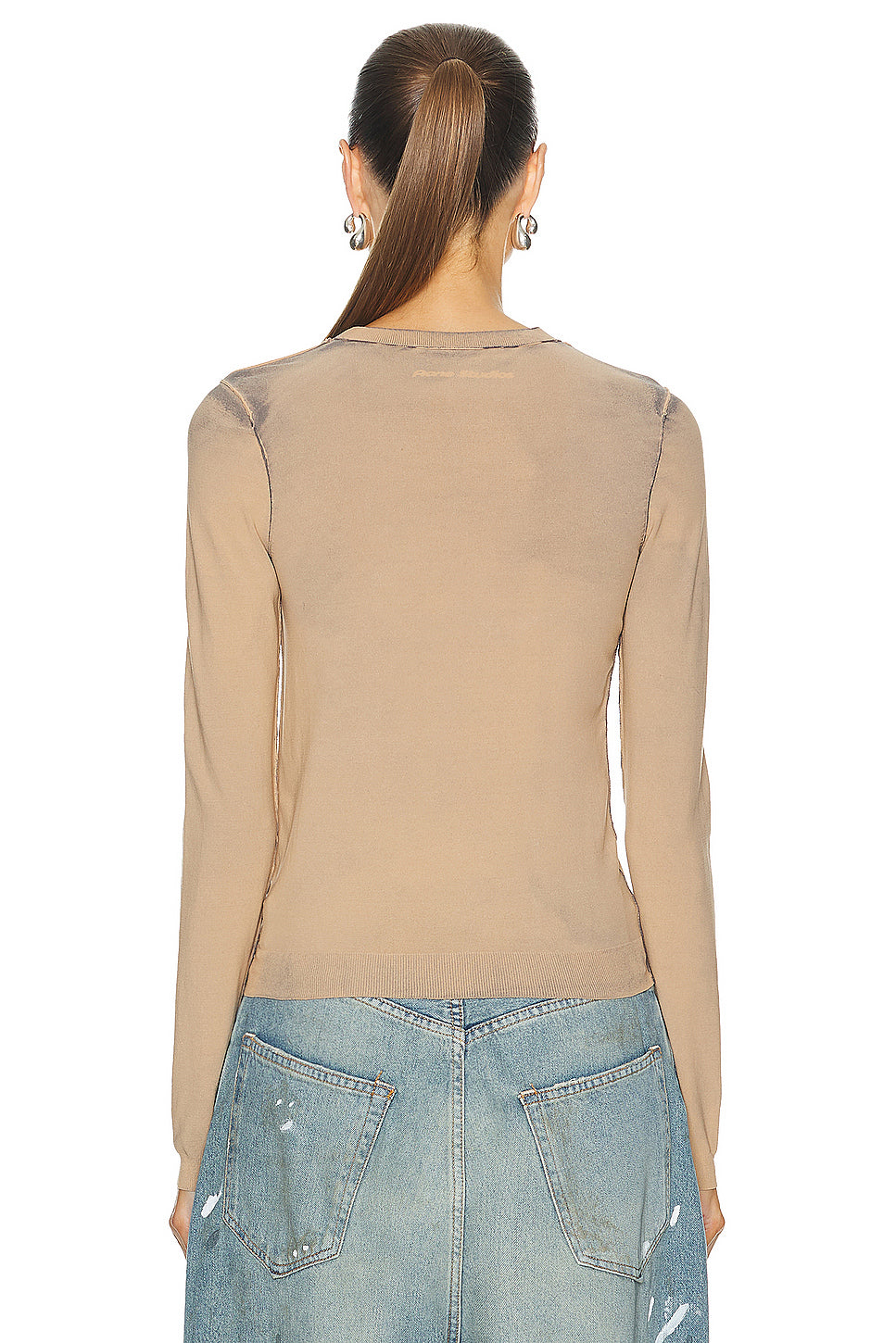 Keyhole Long Sleeve Top