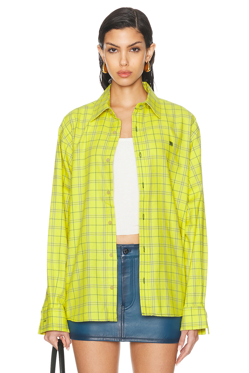 Face Button Up Shirt