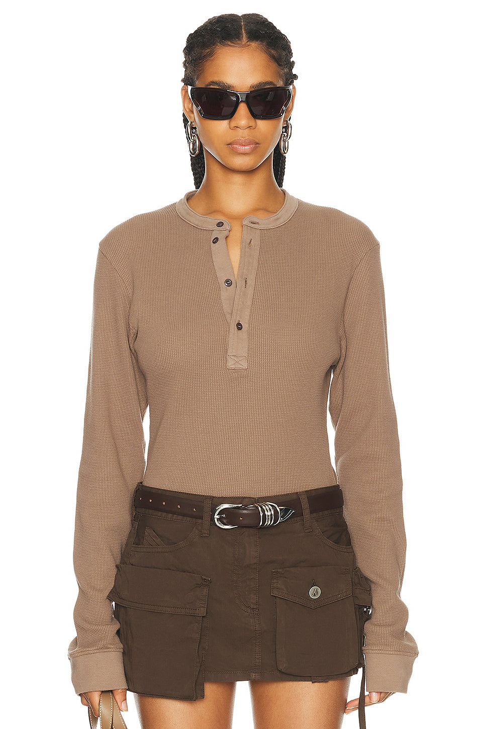 Henley Long Sleeve Top