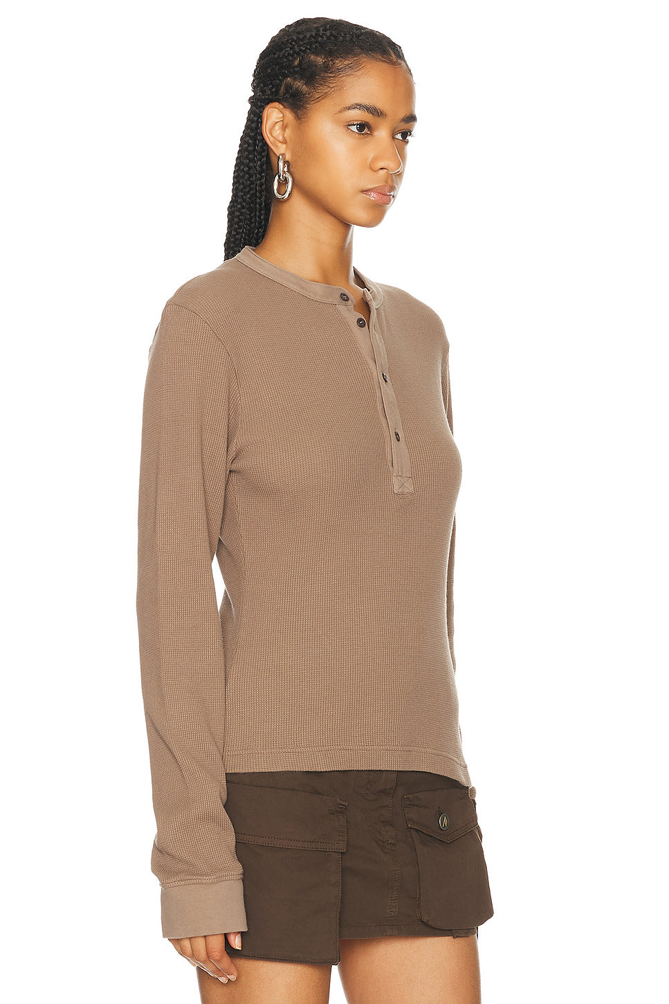 Henley Long Sleeve Top