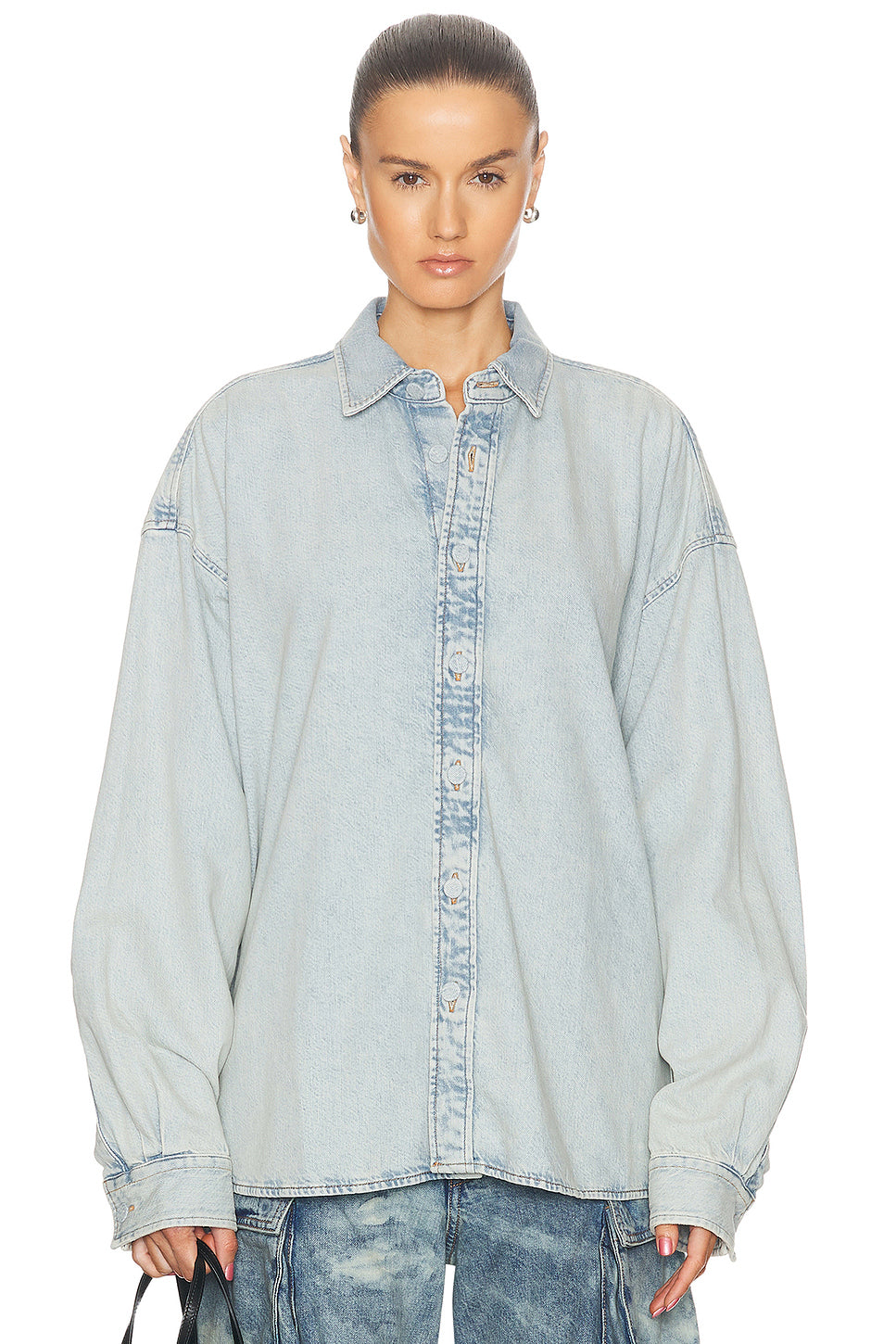 Denim Button Down Shirt