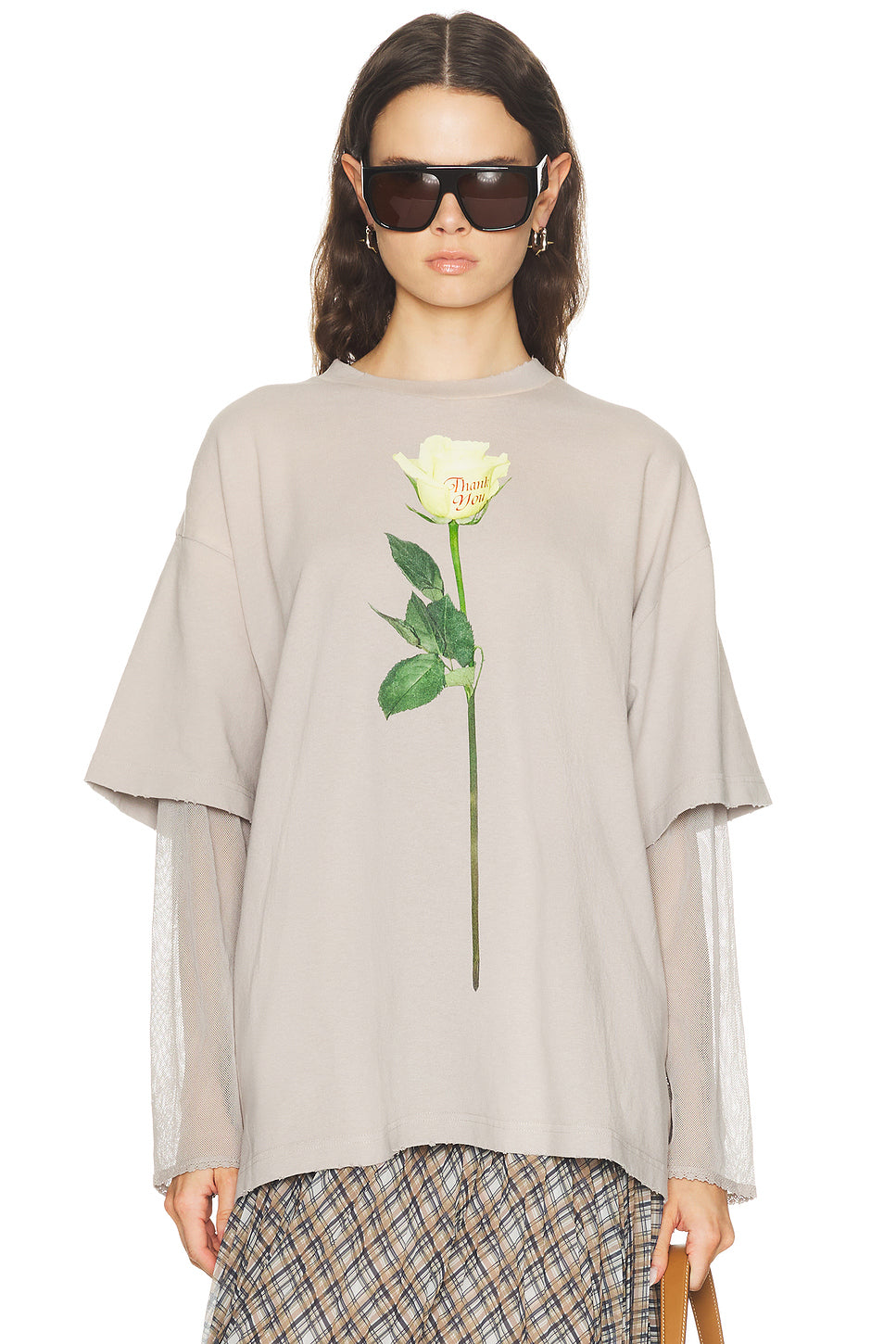 Edra Double Graphic Top