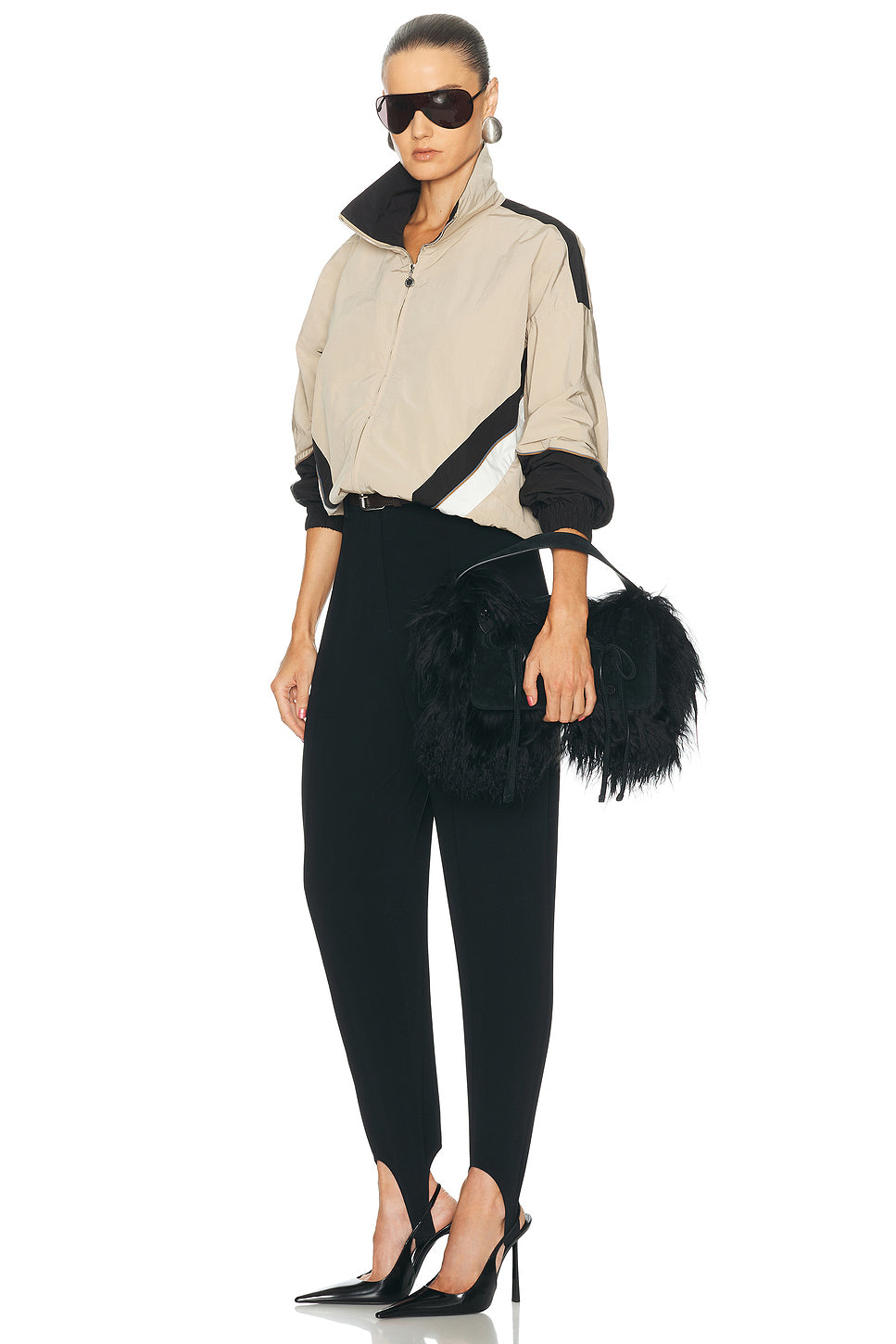 Multipocket Feather Bag