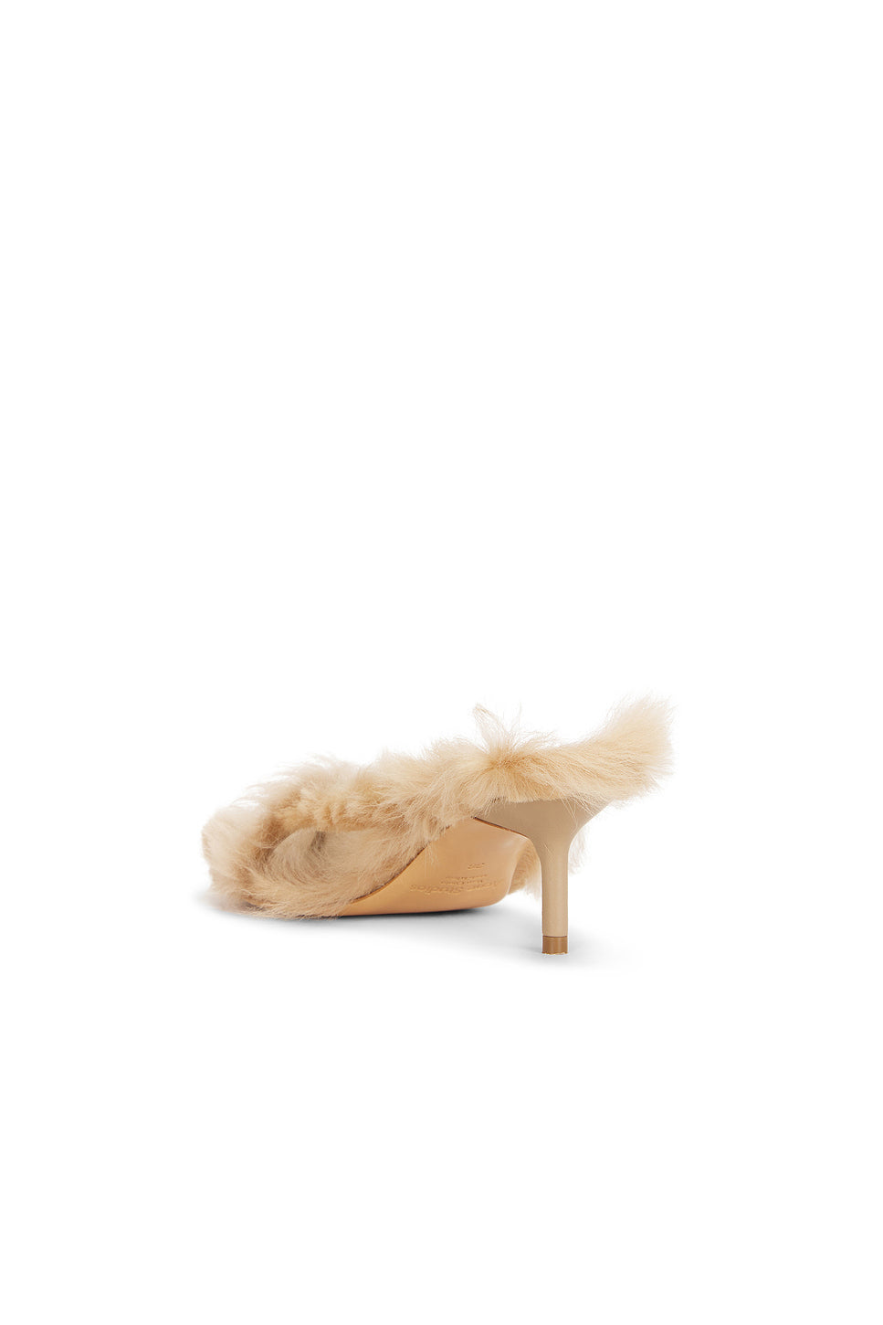 Beverly Shearling Kitten Sandal
