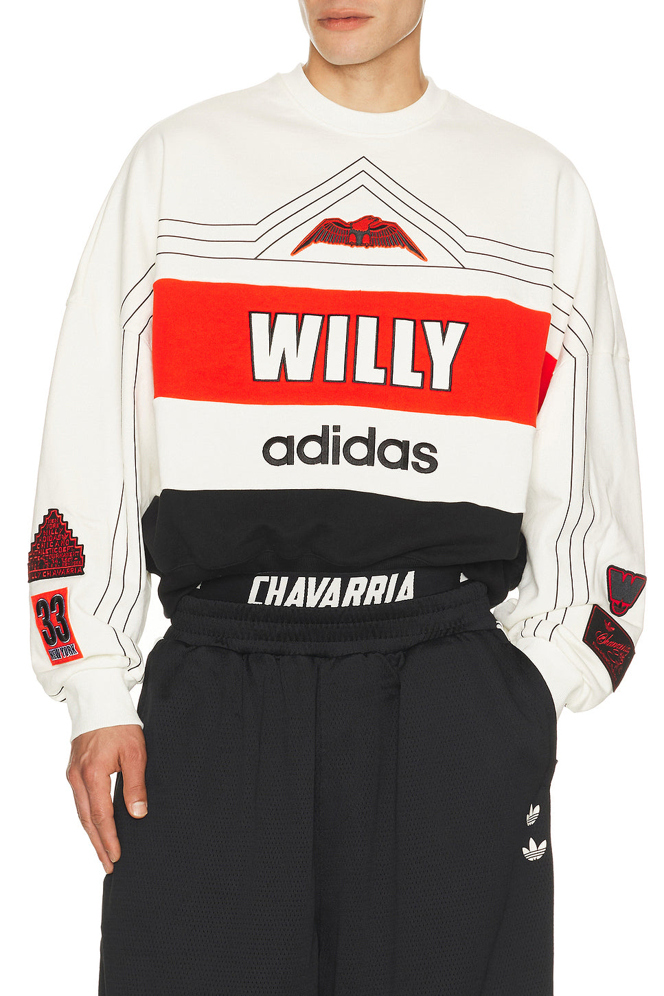 x Willy Chavarria NY Ball Sweatshirt