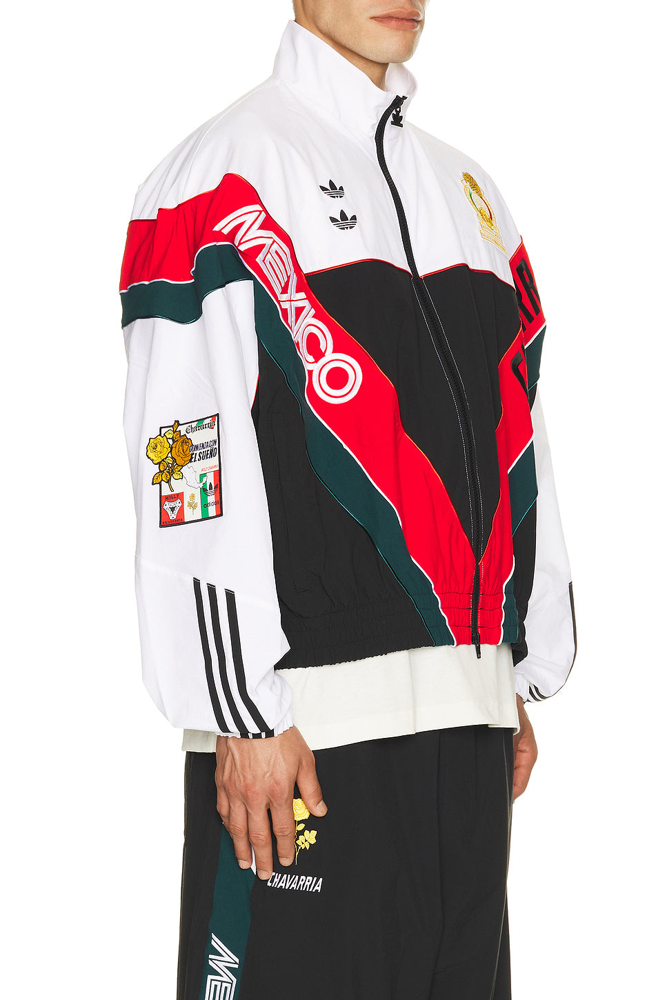 x Willy Chavarria Oversized Anthem Track Jacket