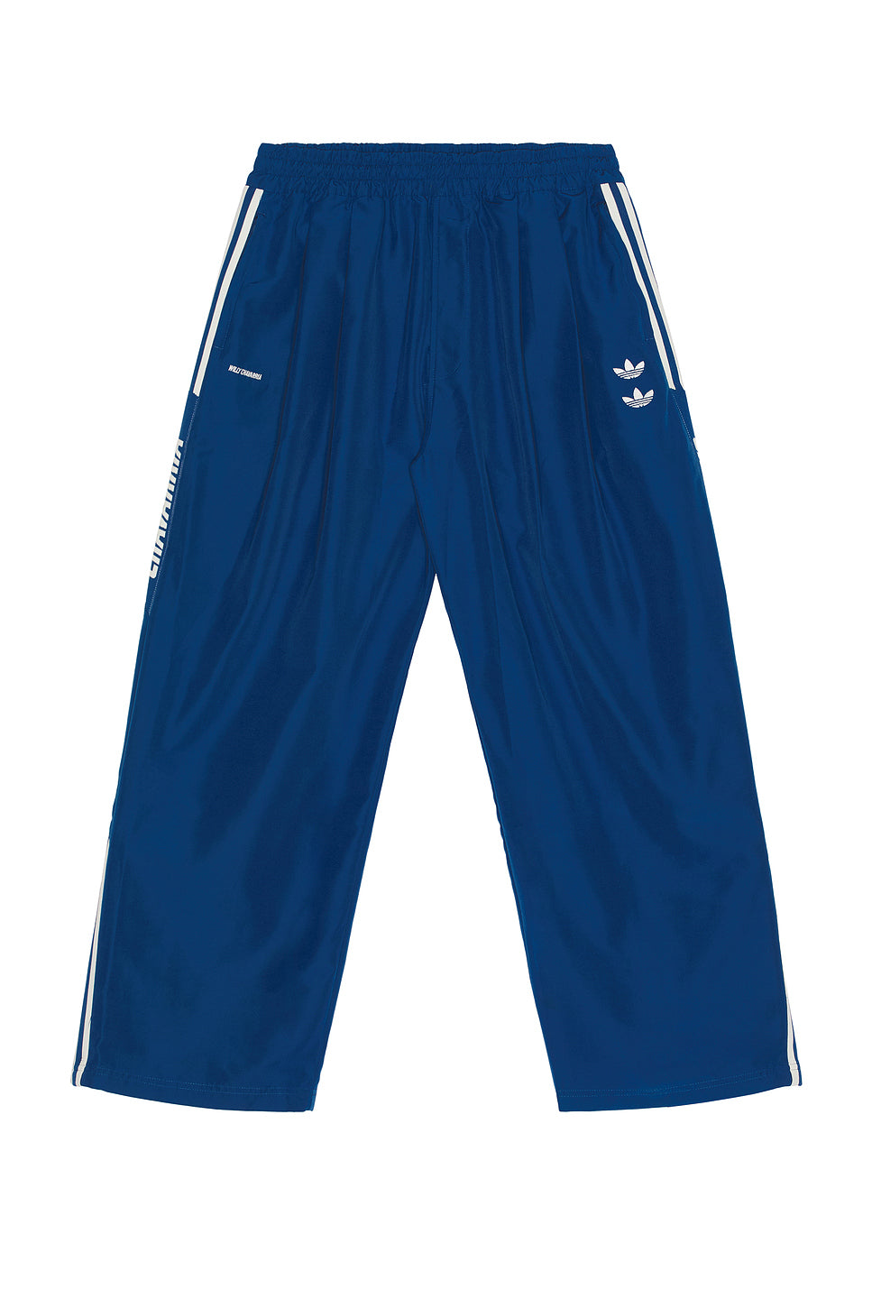 x Willy Chavarria Woven Track Pant in Dark Marine