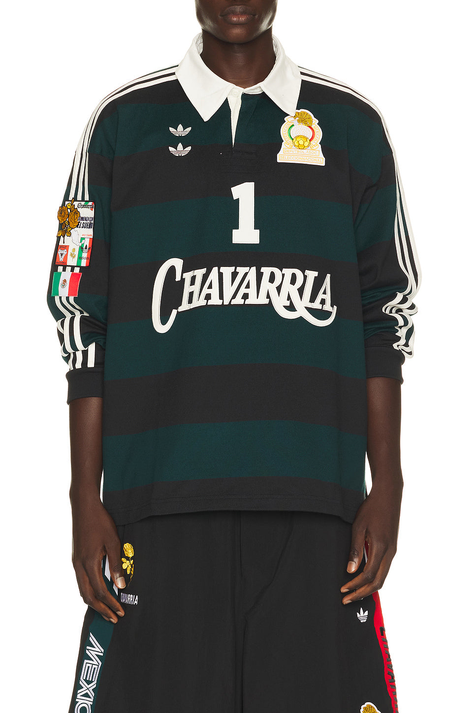 x Willy Chavarria Portero Rugby Long Sleeve Shirt