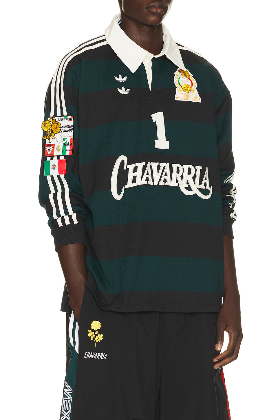 x Willy Chavarria Portero Rugby Long Sleeve Shirt