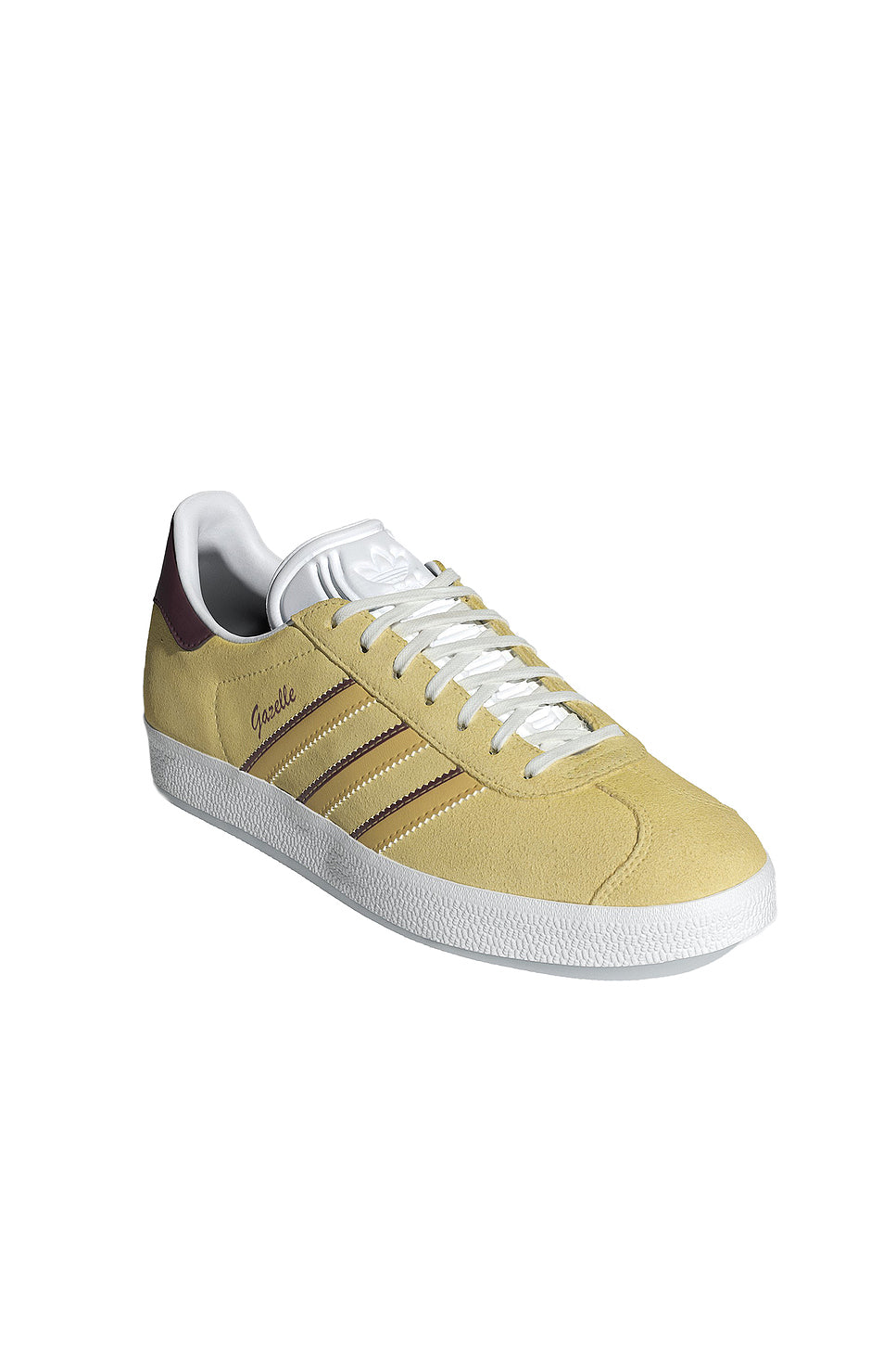 Gazelle in Almost Yellow, Oat, & Maroon