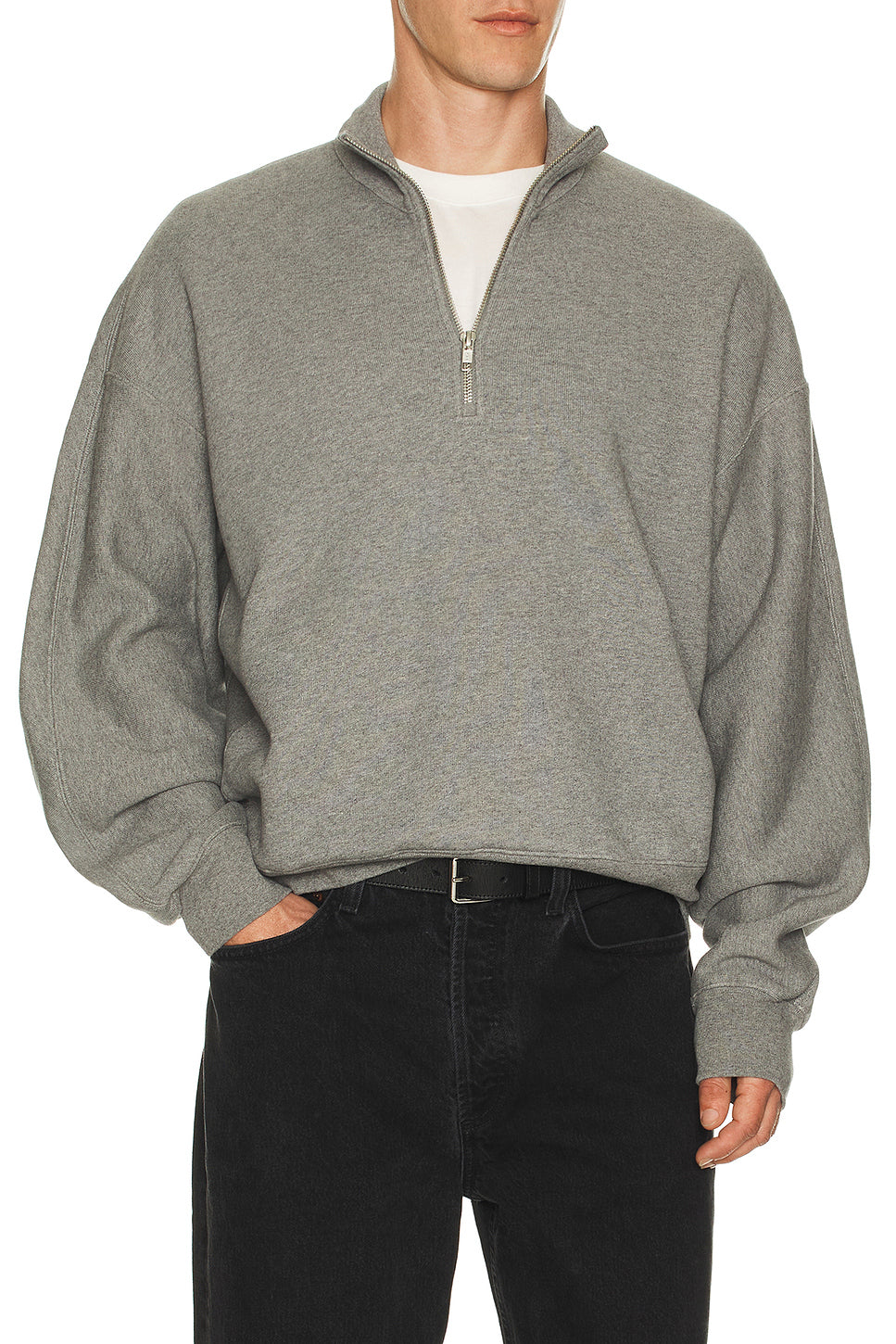 Idris Quarter Zip Sweater