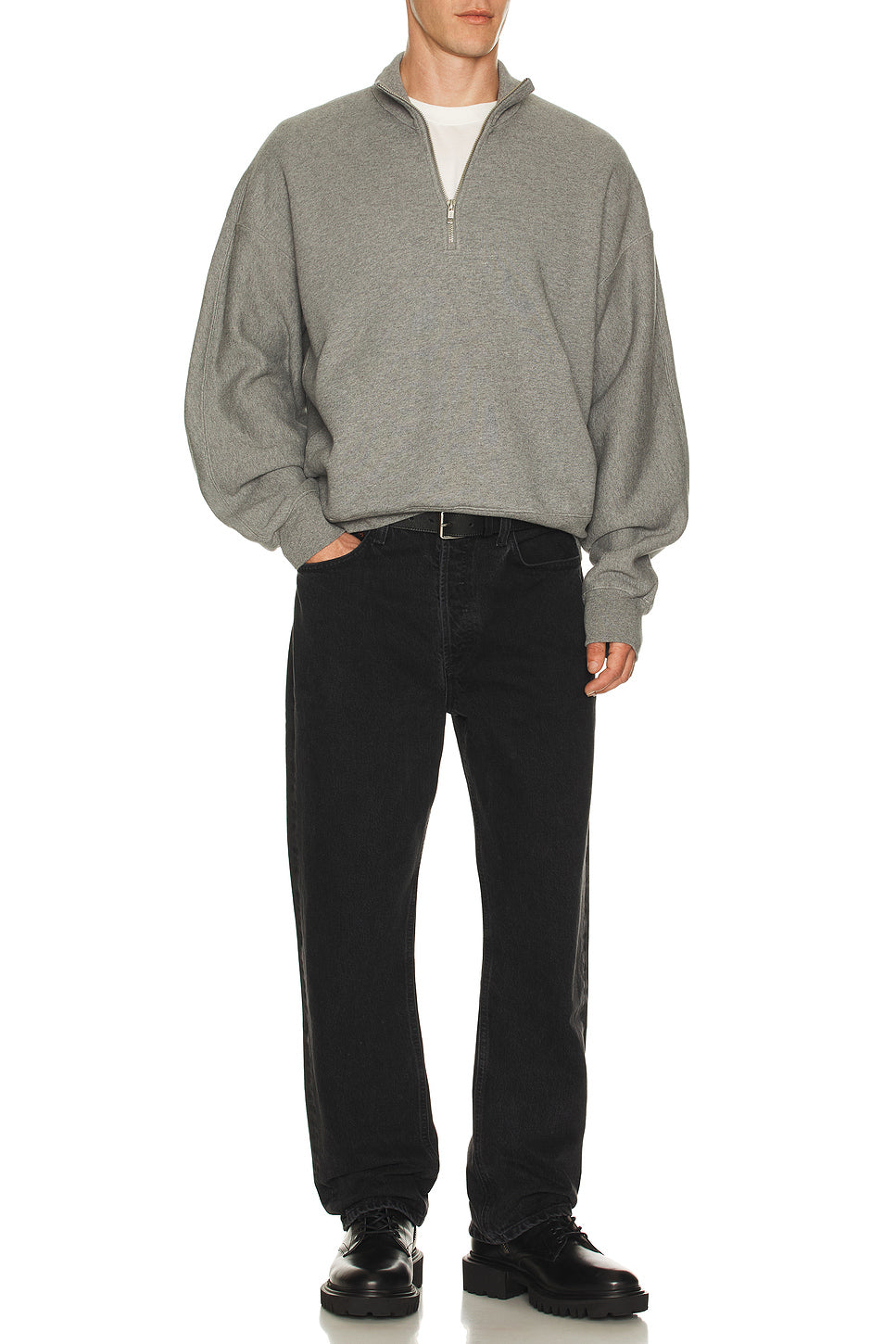 Idris Quarter Zip Sweater