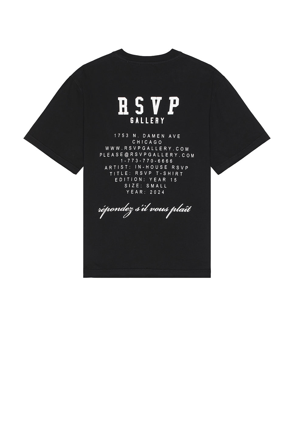 x RSVP Gallery Short Sleeve Crew T-Shirt