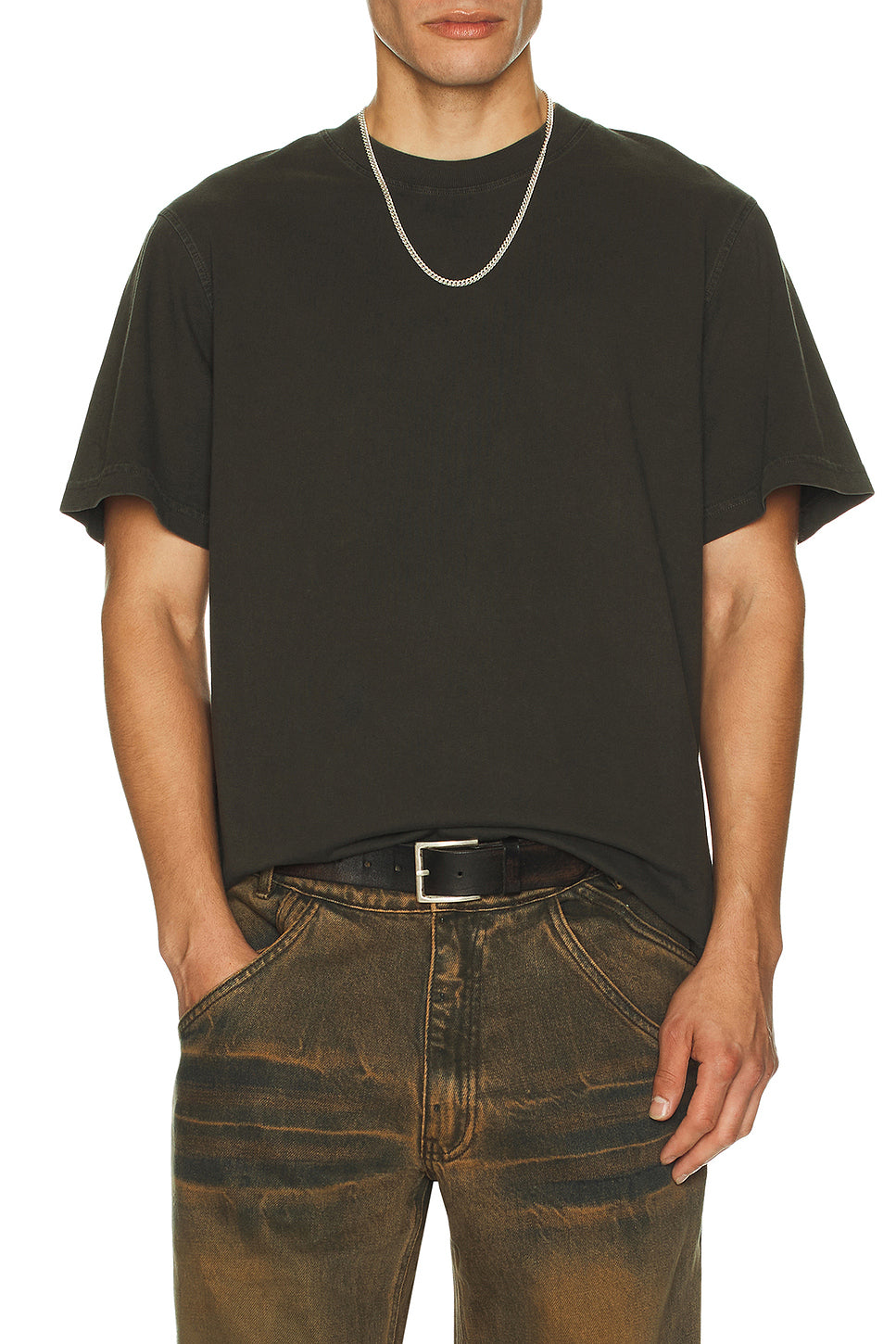 Asha Mock Neck Tee