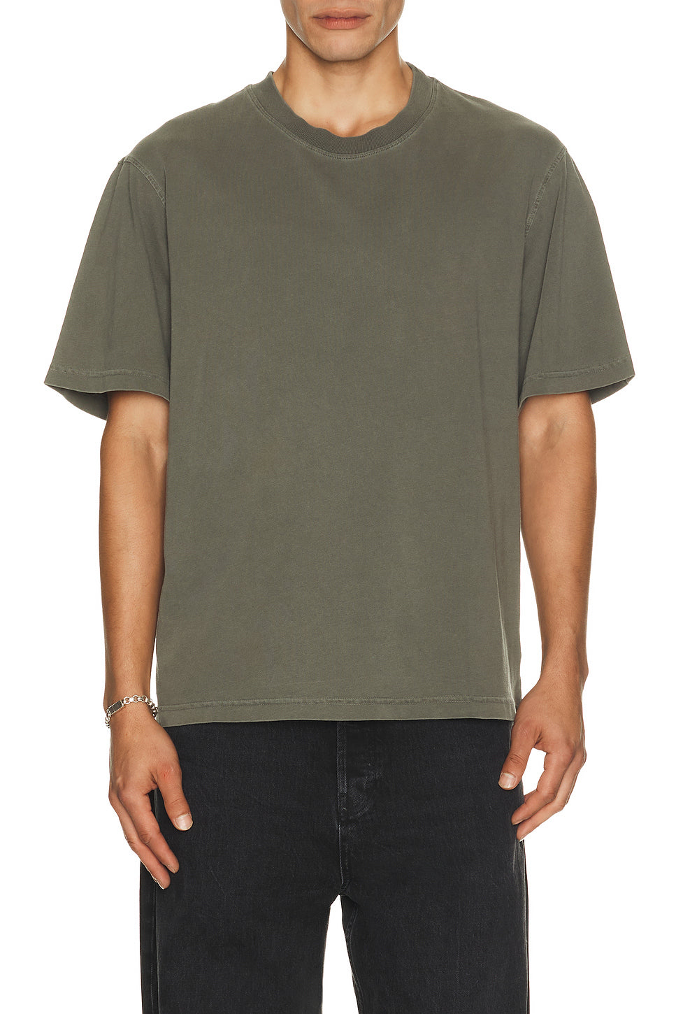 Asha Mock Neck Tee