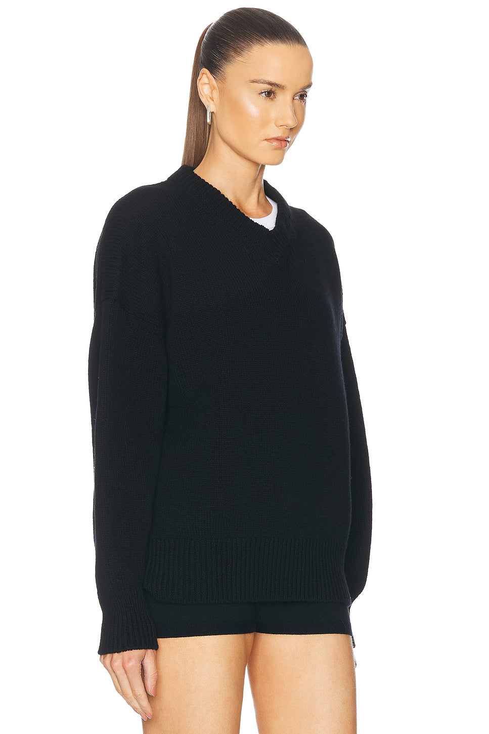 Balla Slouch V-Neck Sweater