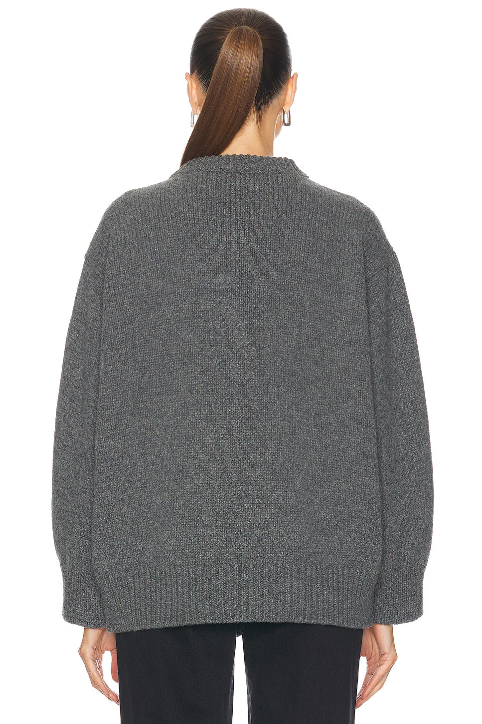 Caragh Chunky Slouch Crewneck Sweater