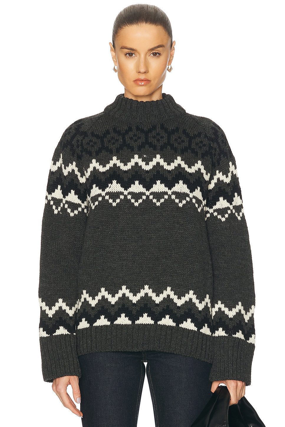 Bansha Fairisle Crewneck Sweater