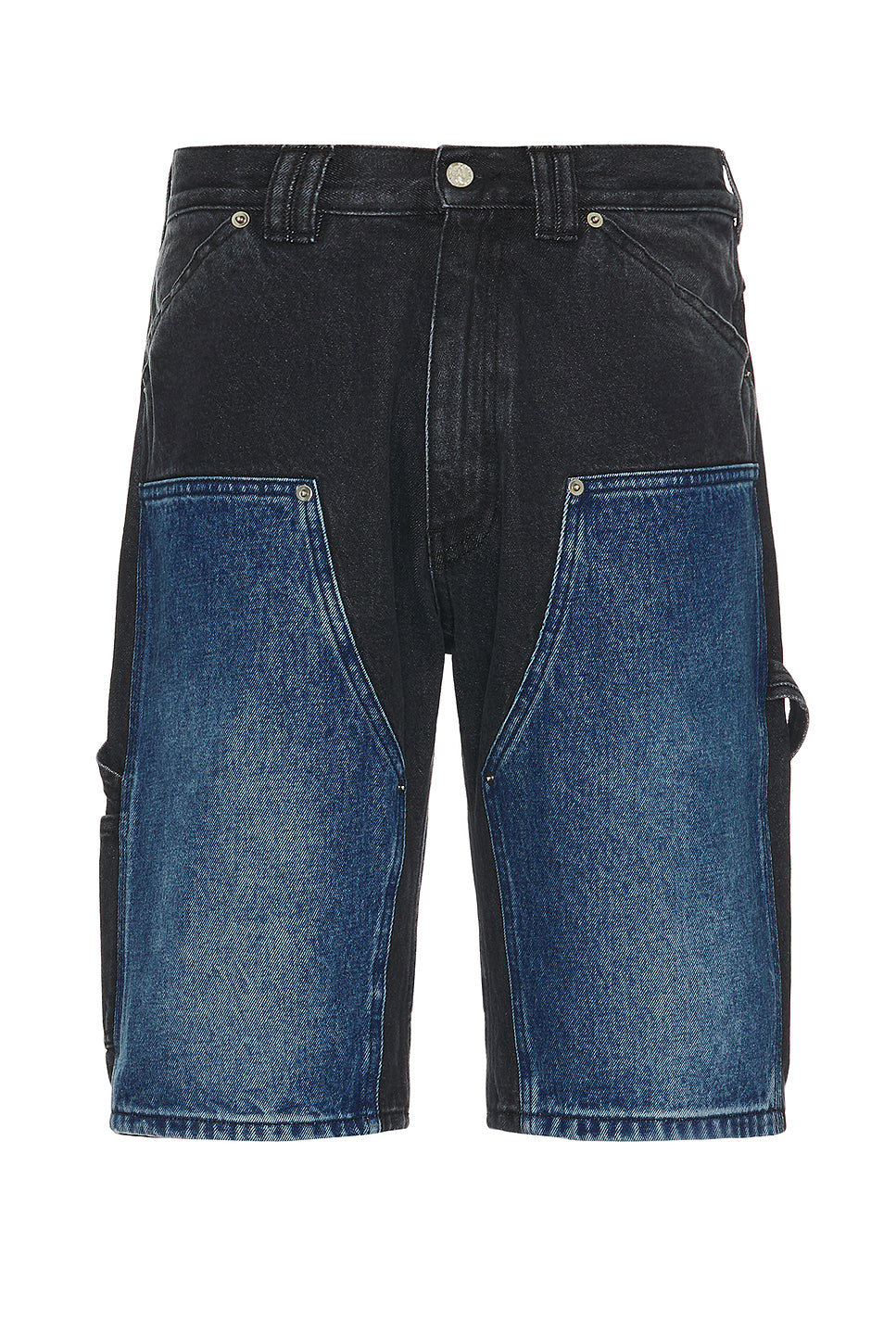 Colourblocked Denim Carpenter Short