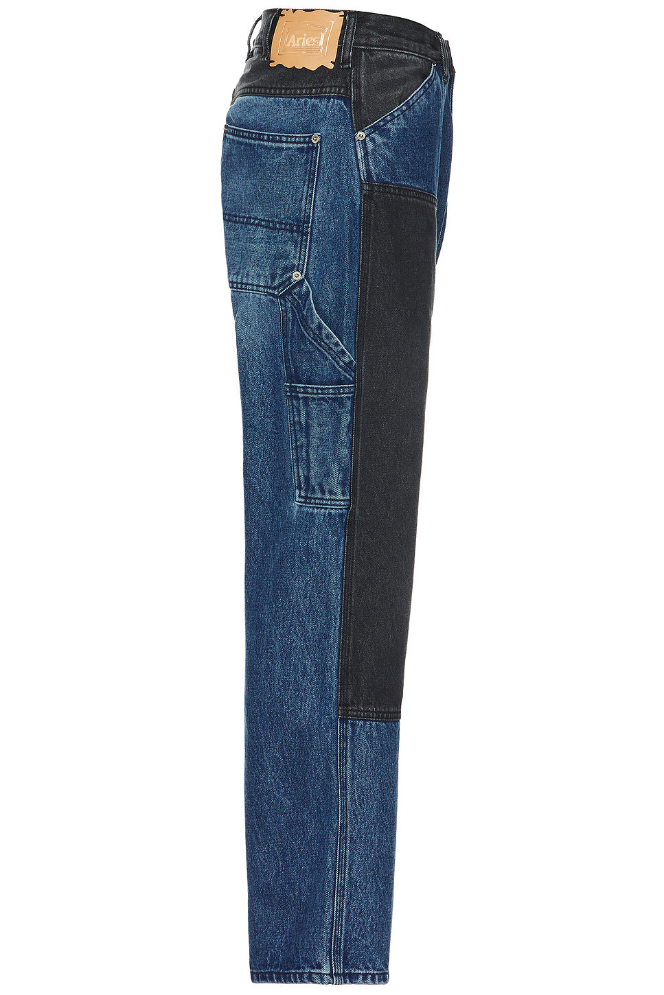 Colourblocked Denim Carpenter Jean