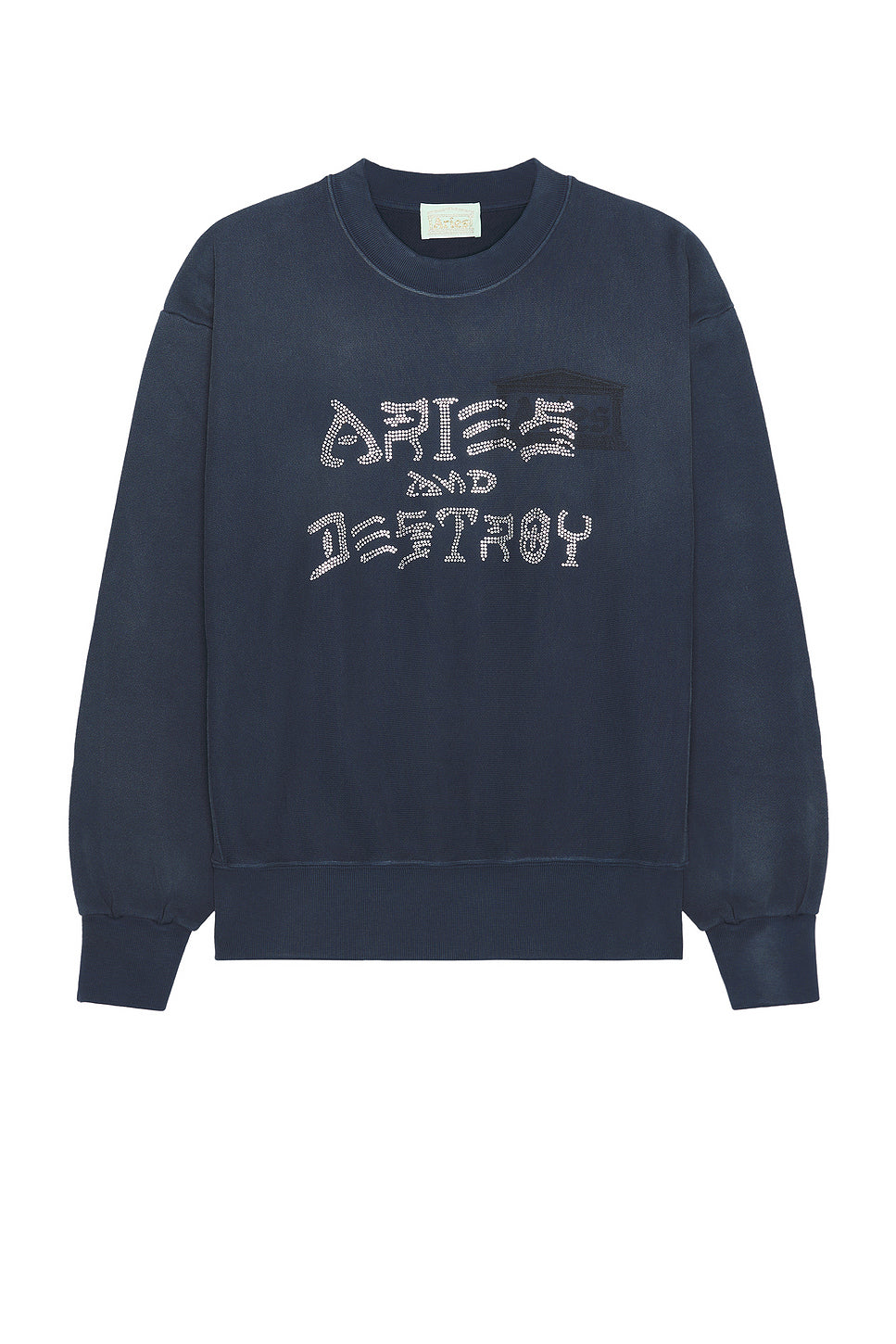 Aged Aries And Destroy Diamante Sweatshirt