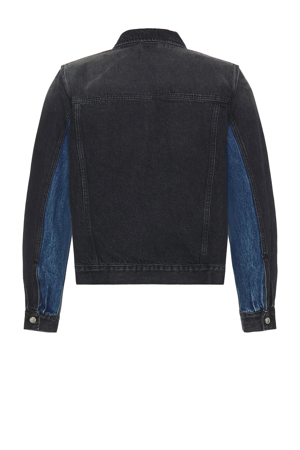 Colourblocked Denim Work Jacket